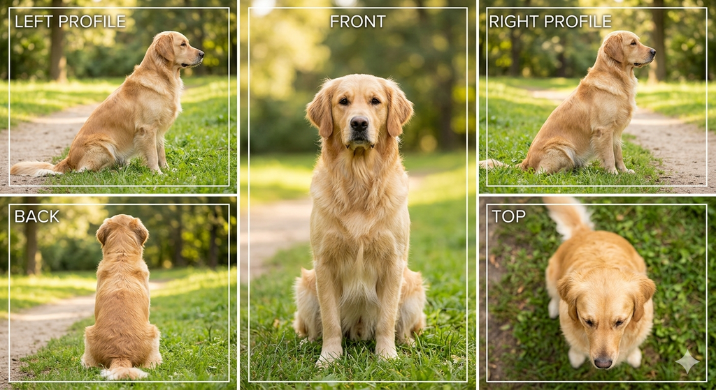 4 Inch Custom 3D Printed Pet Figurine