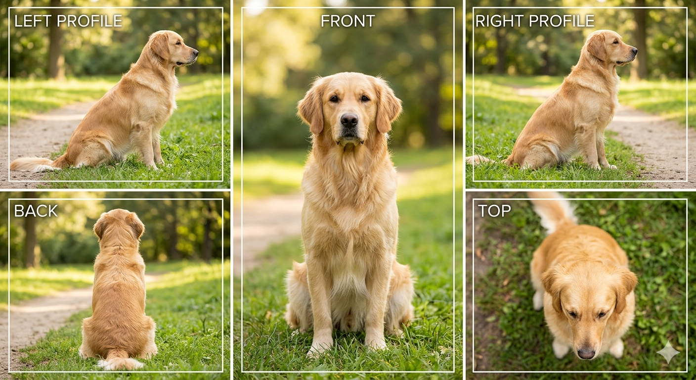 4 Inch Custom 3D Printed Pet Figurine