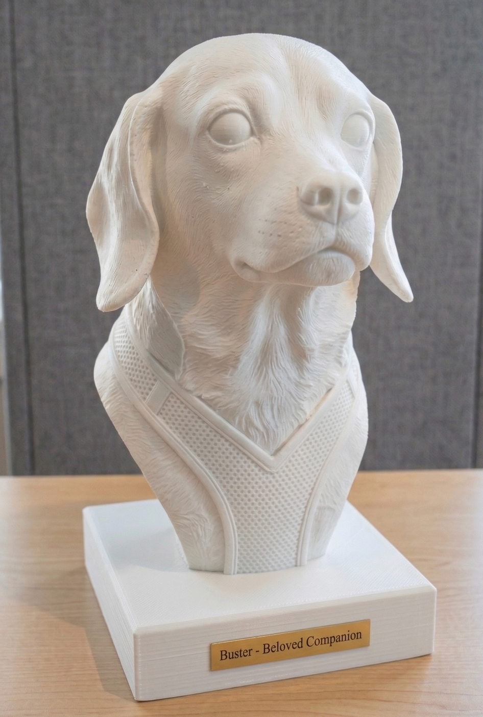 4 Inch Pet 3D Bust