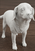 4 Inch Custom 3D Printed Pet Figurine